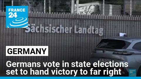 Germans vote in state elections set to hand victory to far right